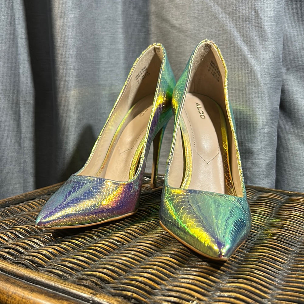 Aldo Iridiscent Heels